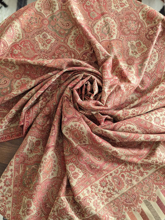 Unisex Kani Shawl - Coffee