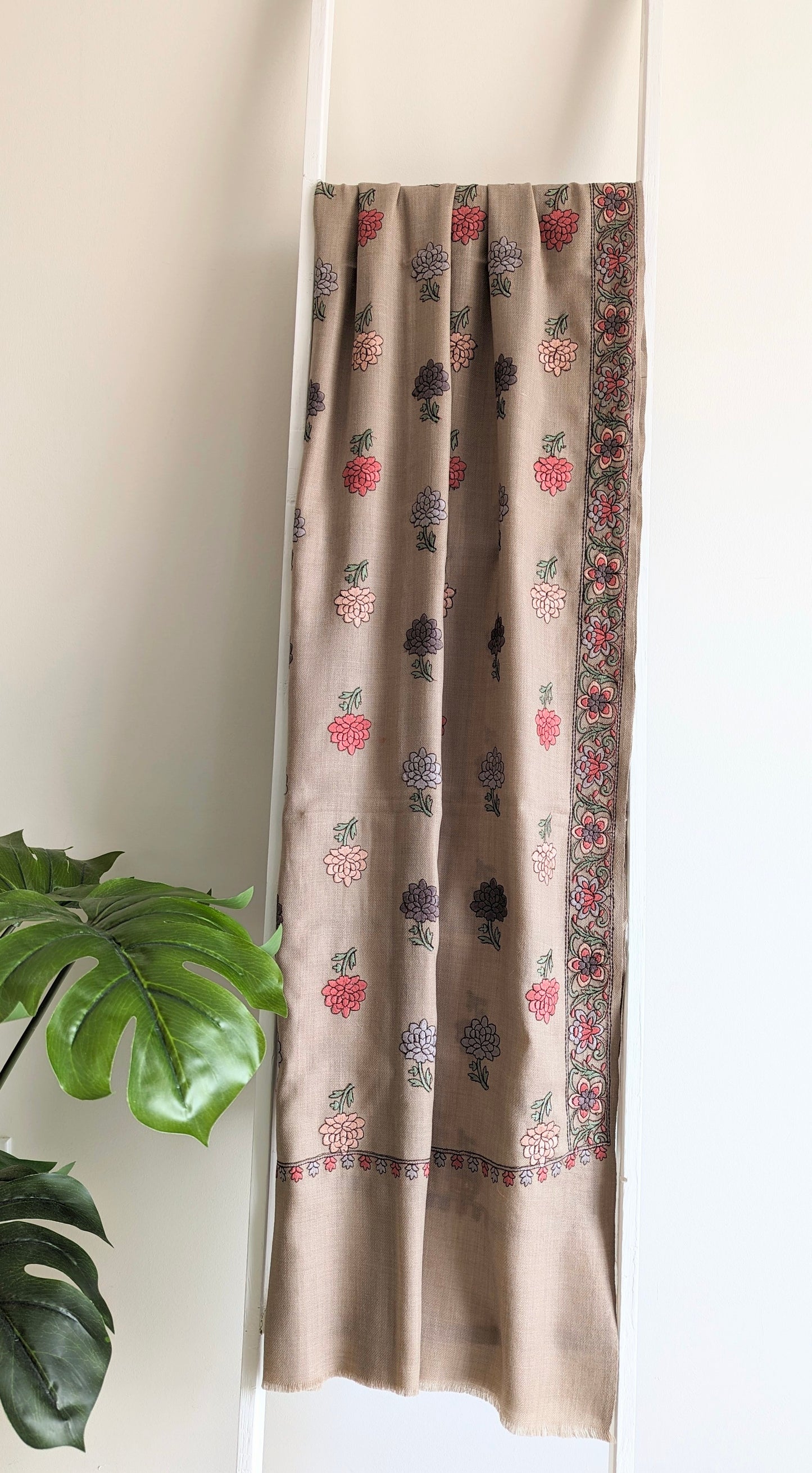 Kashmiri Shawl - Flowers