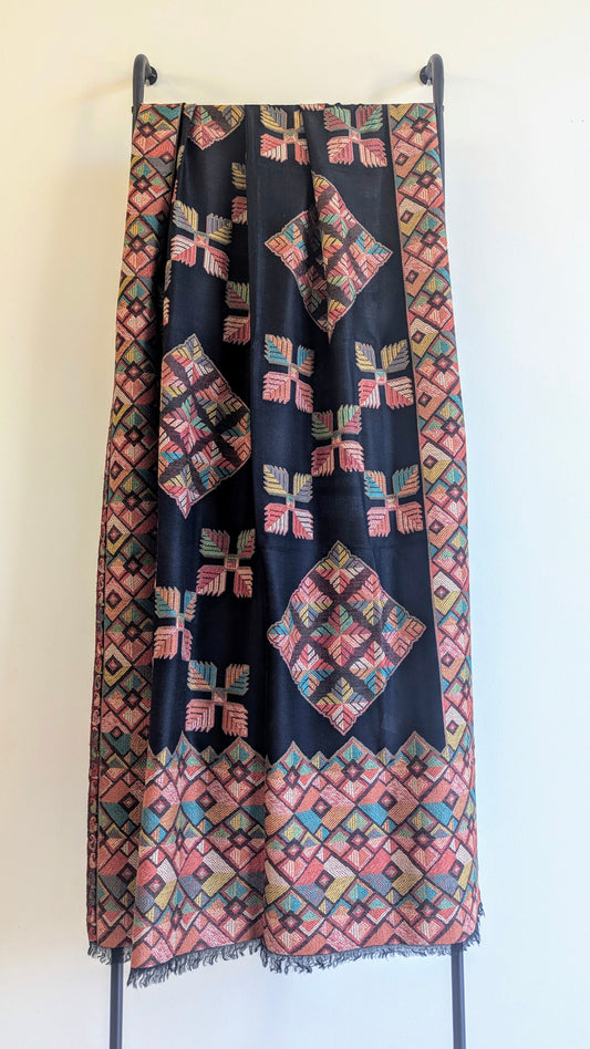 Zuni Pashmina Kani Stole