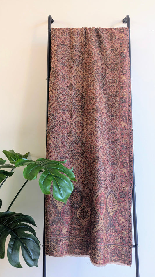 Brown Kani Shawl