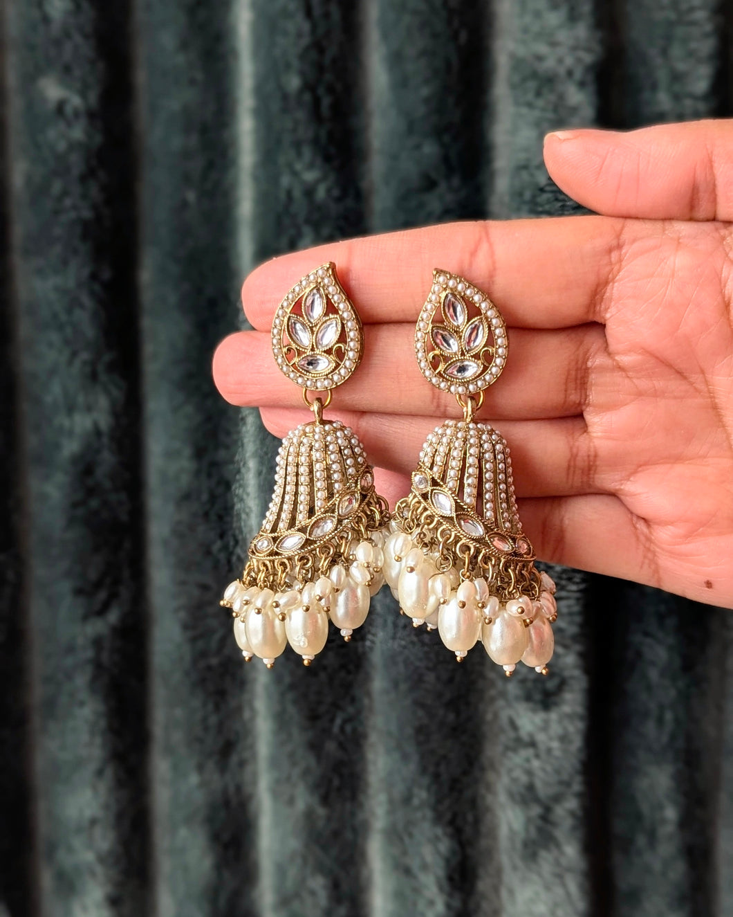 Ambreen Jhumka - White