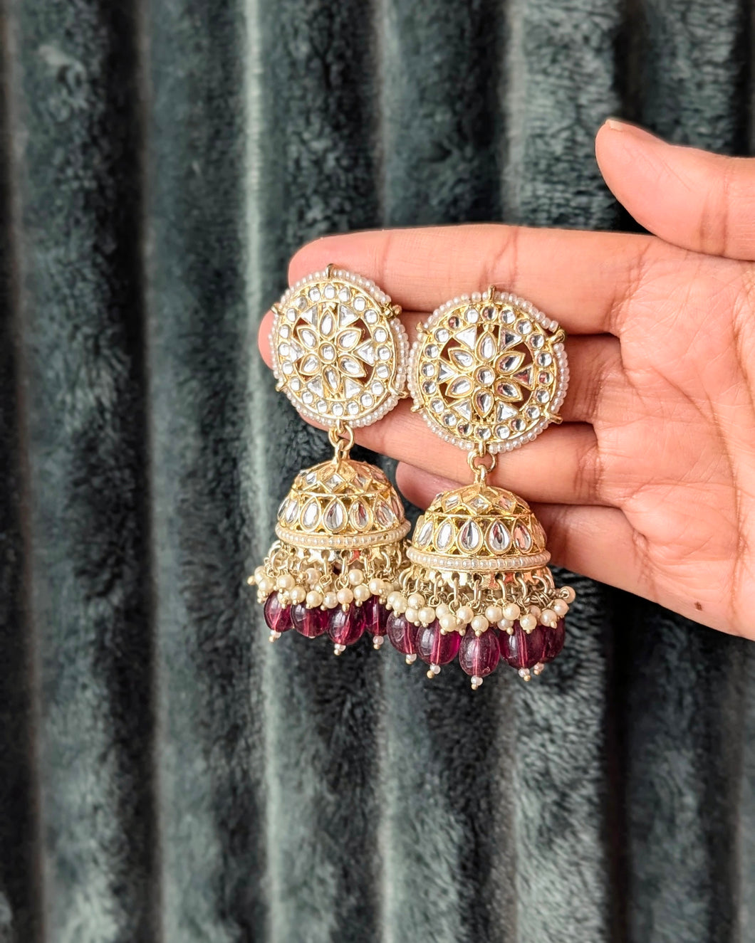 Kainat Jhumki 2.0 - Purple