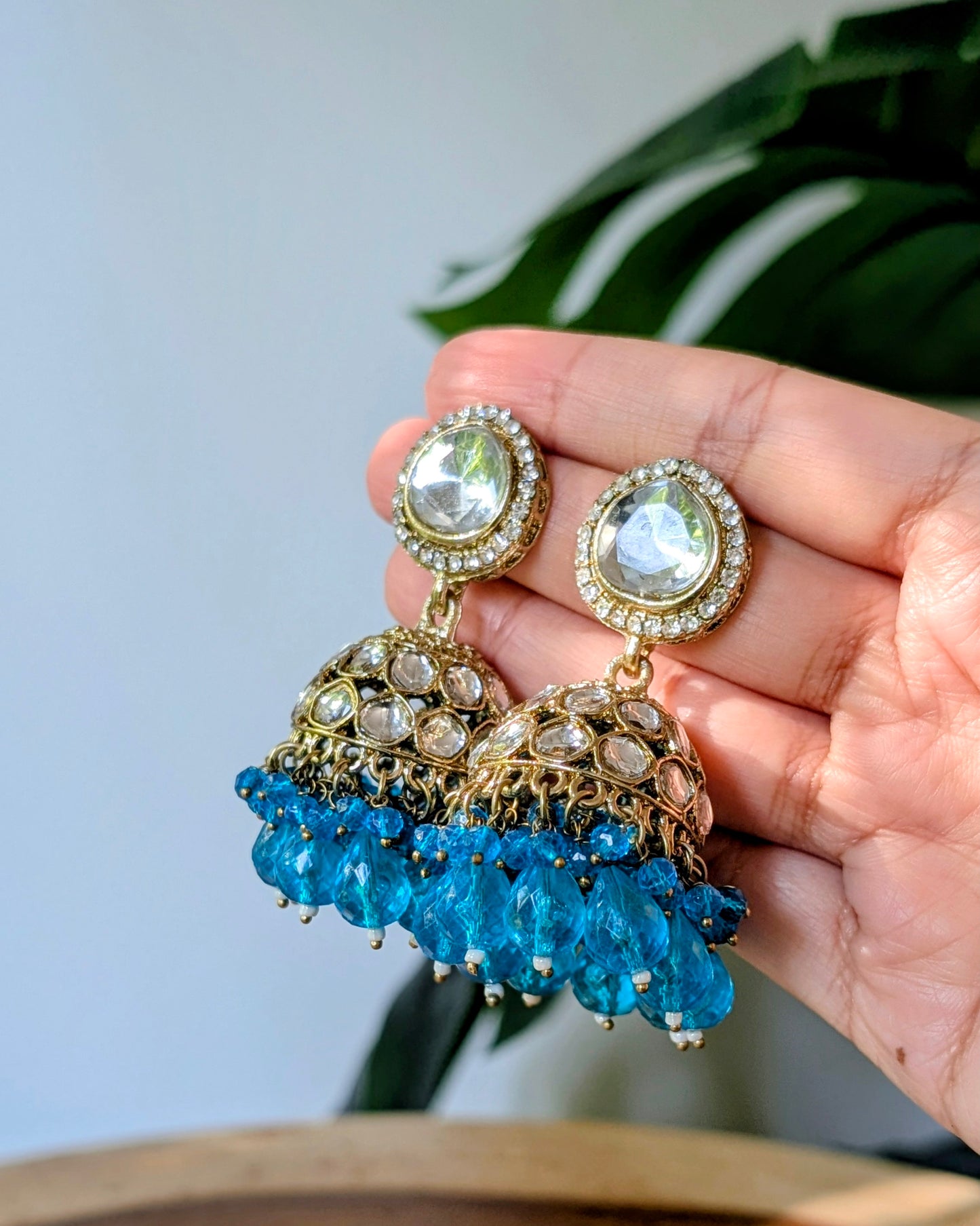 Manvir Jhumka - Teal