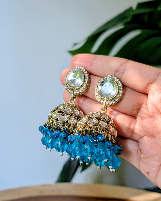 Manvir Jhumka - Teal