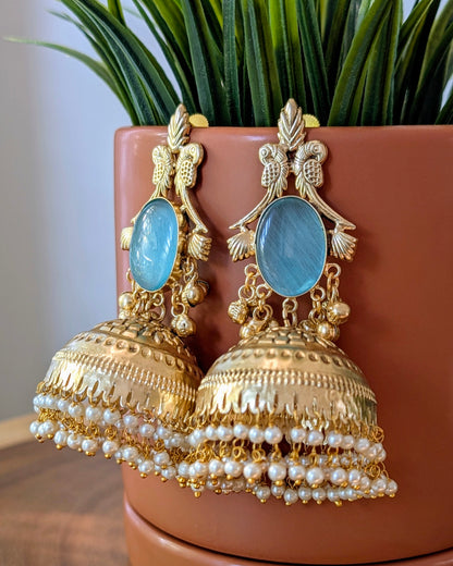 Ashnoor Jhumka - Baby Blue