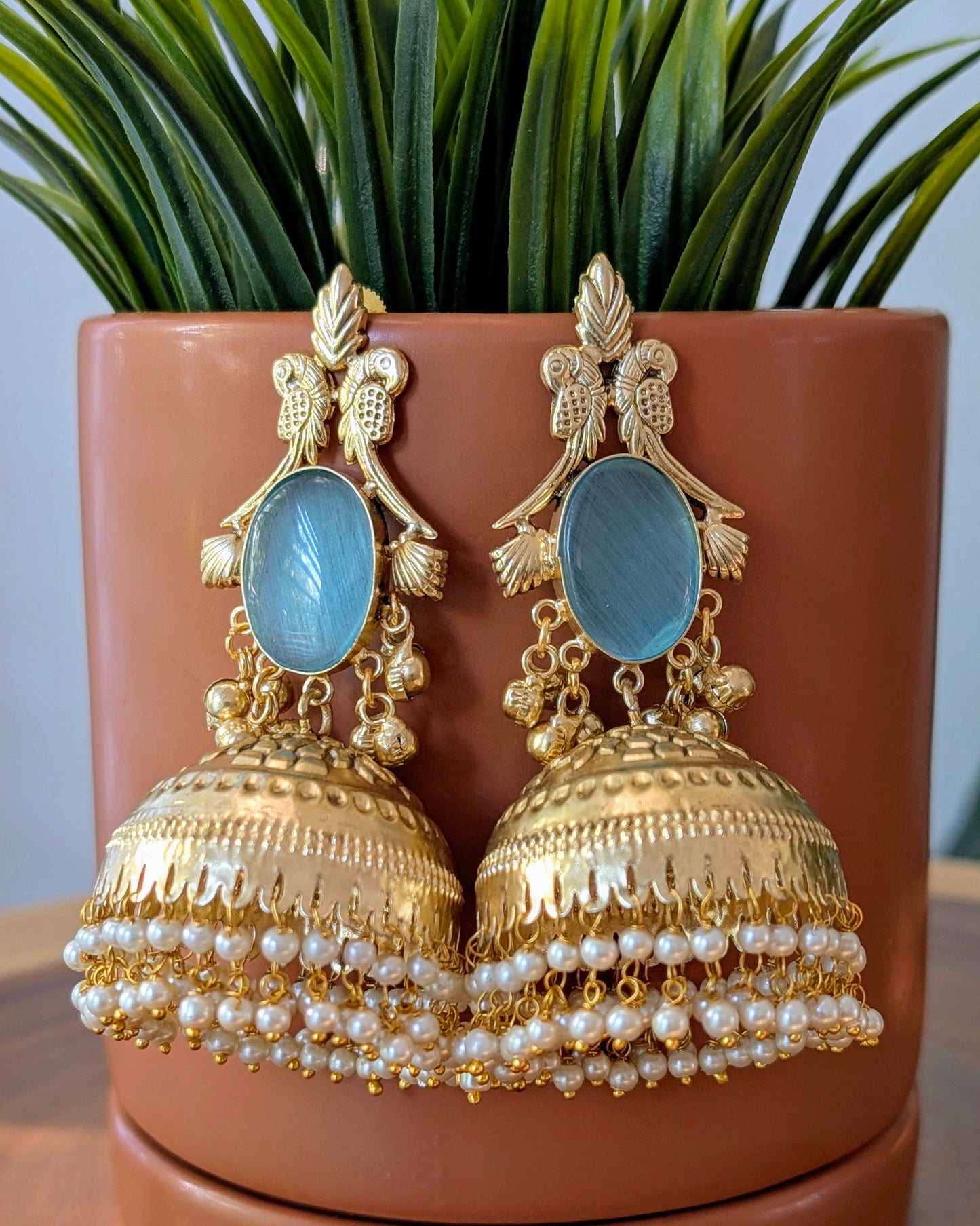Ashnoor Jhumka - Baby Blue