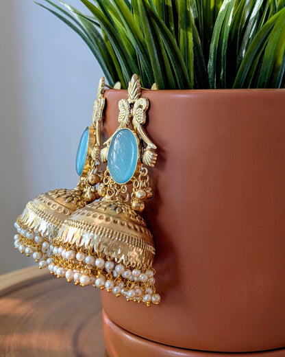 Ashnoor Jhumka - Baby Blue