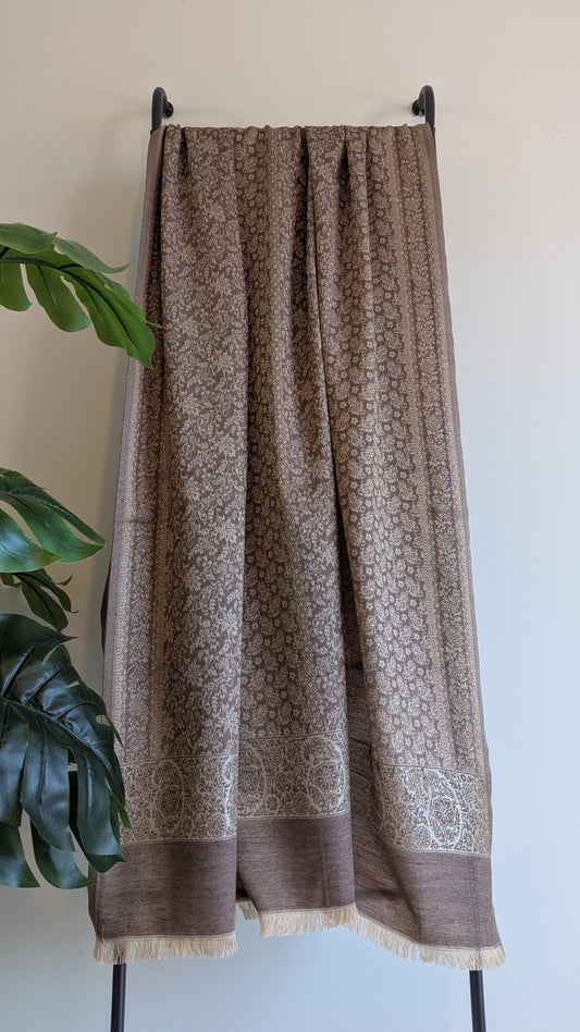 Gurnoor Shawl - Brown