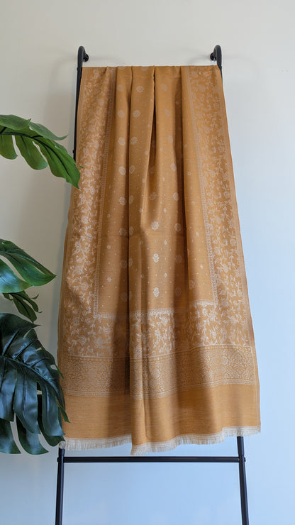 Shehnaaz Stole - ladoo Peela