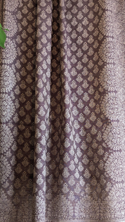 Mehnaaz Stole - Purple