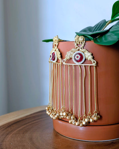 Tanya Earrings - Red