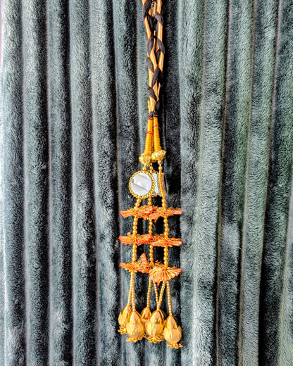 Punjabi Parandi - Mirror & Golden