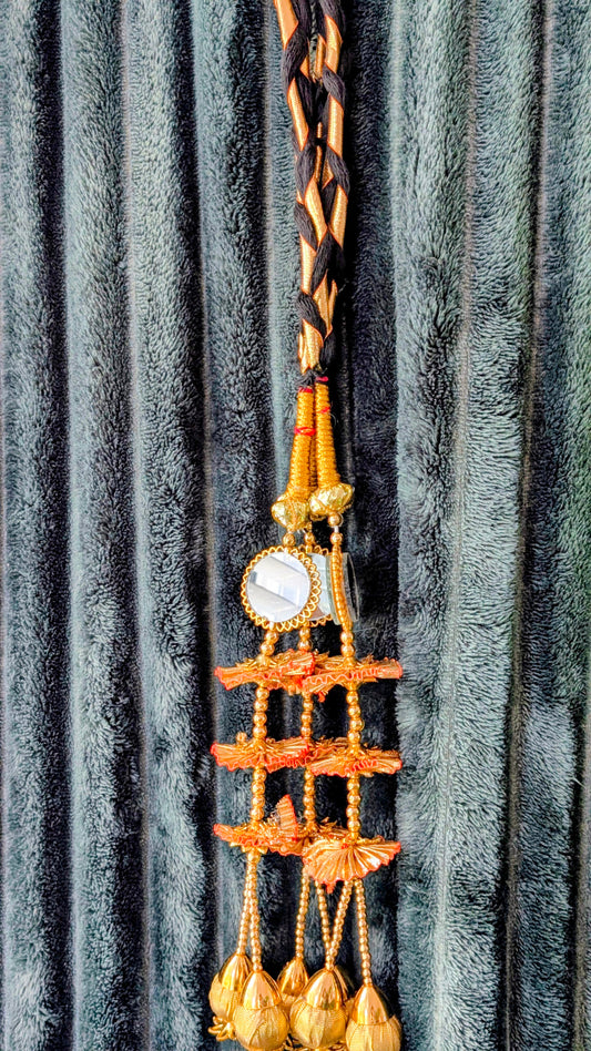 Punjabi Parandi - Mirror & Golden