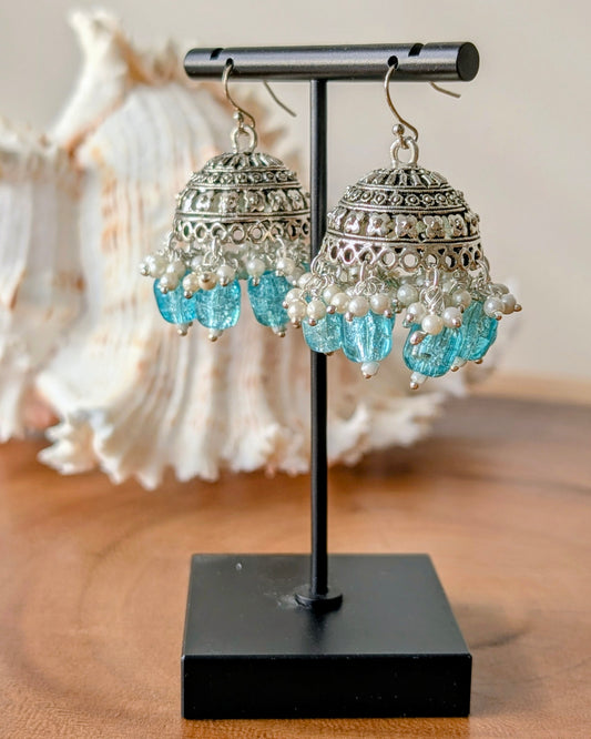 Nayna Jhumki - Blue