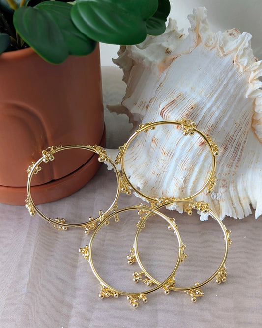 Golden Kashmiri Ghungroo Bangles