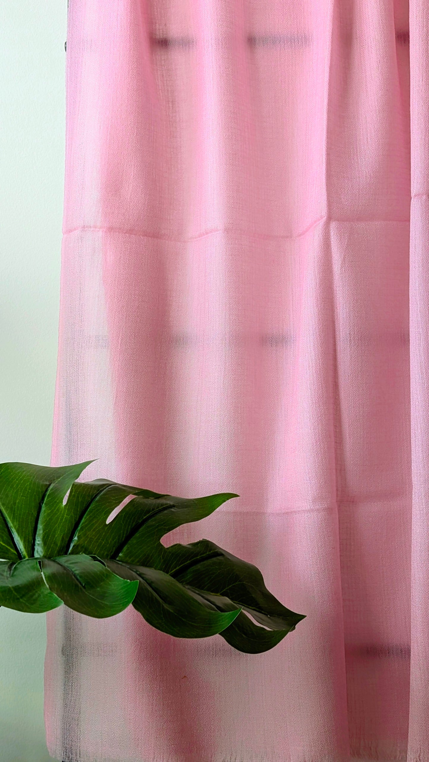 Pure Pashmina Stole - Soft Pink