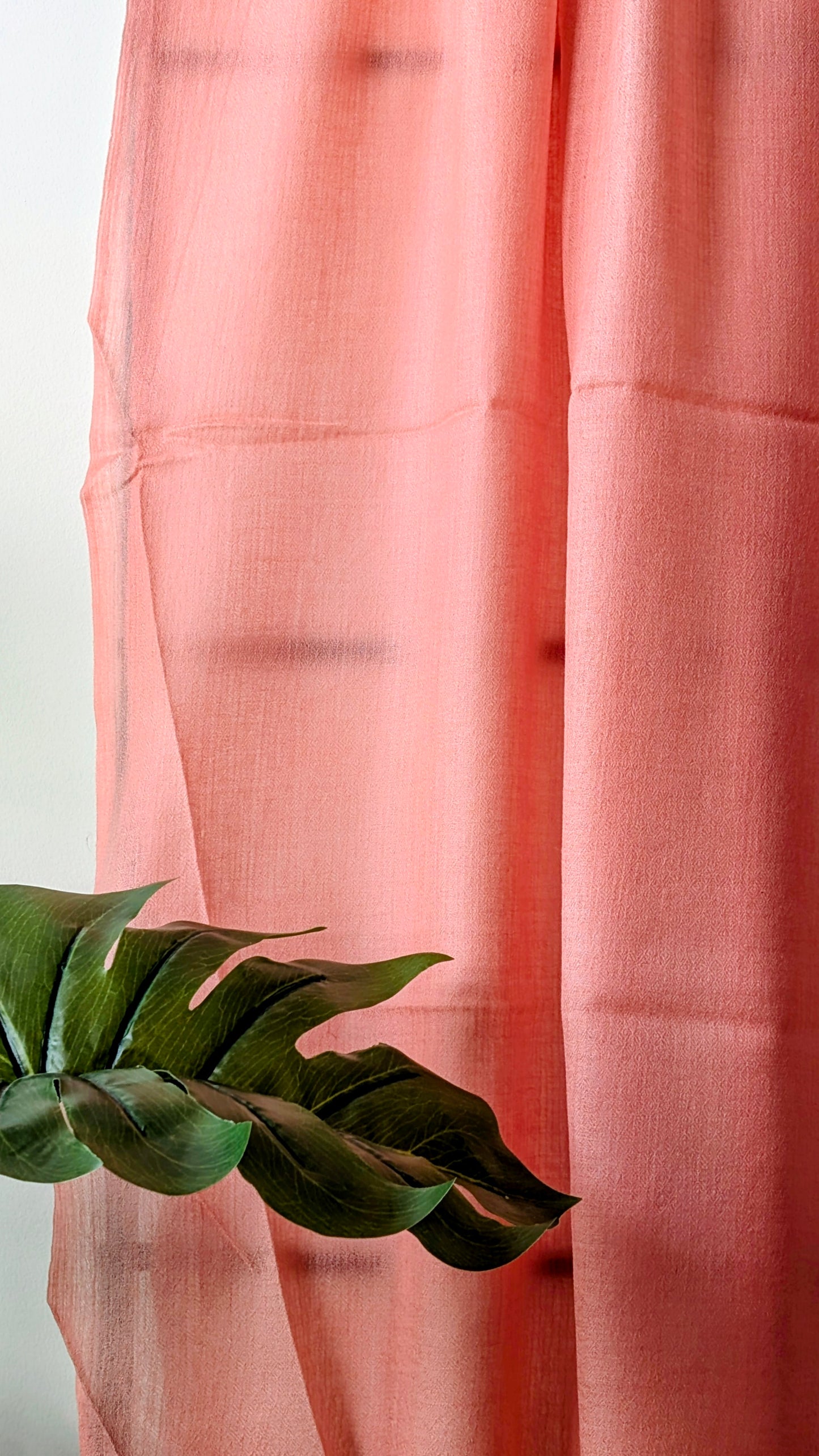 Pure Pashmina Stole - Peach