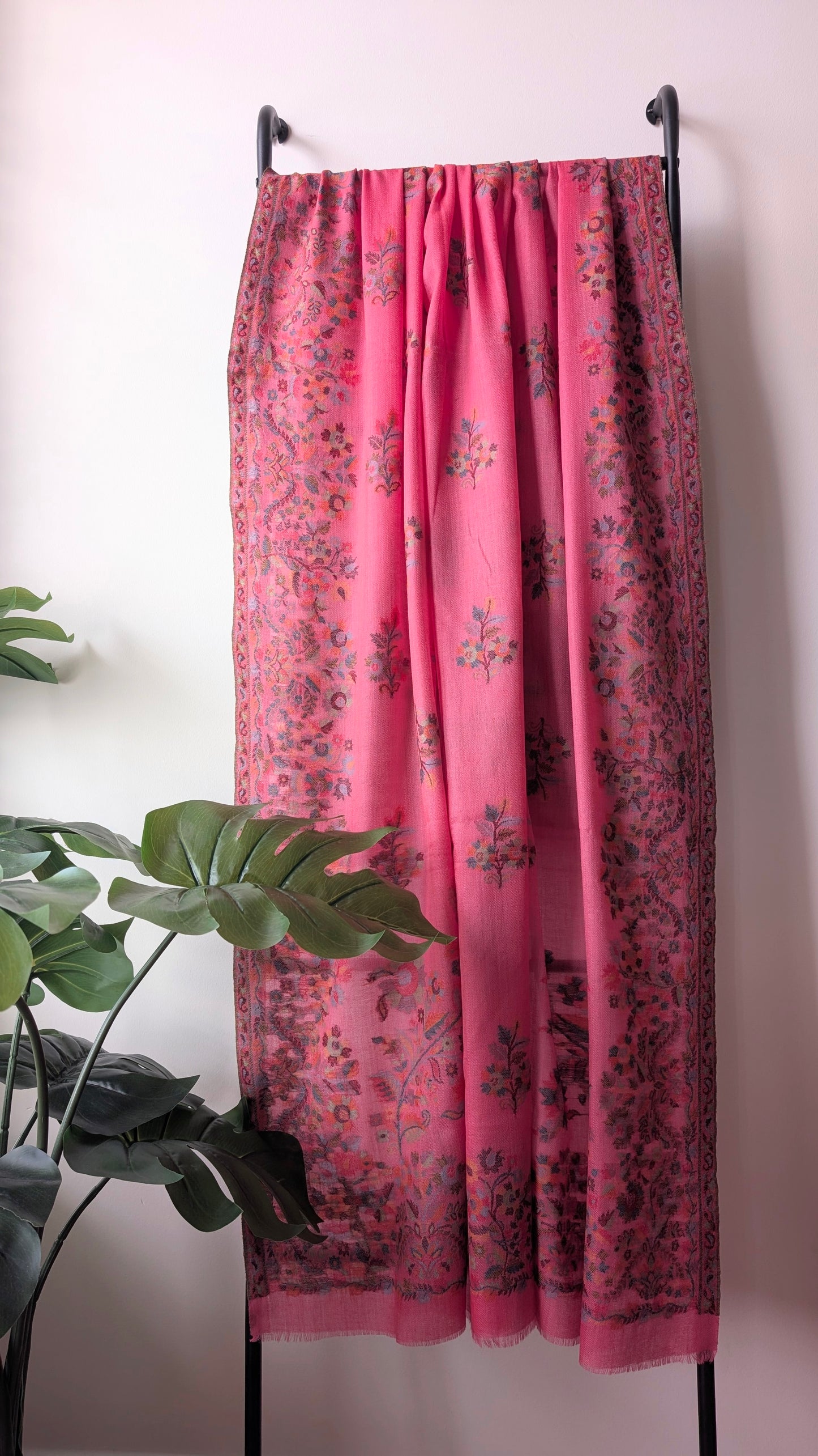Pure Pashmina Shawl - Pink