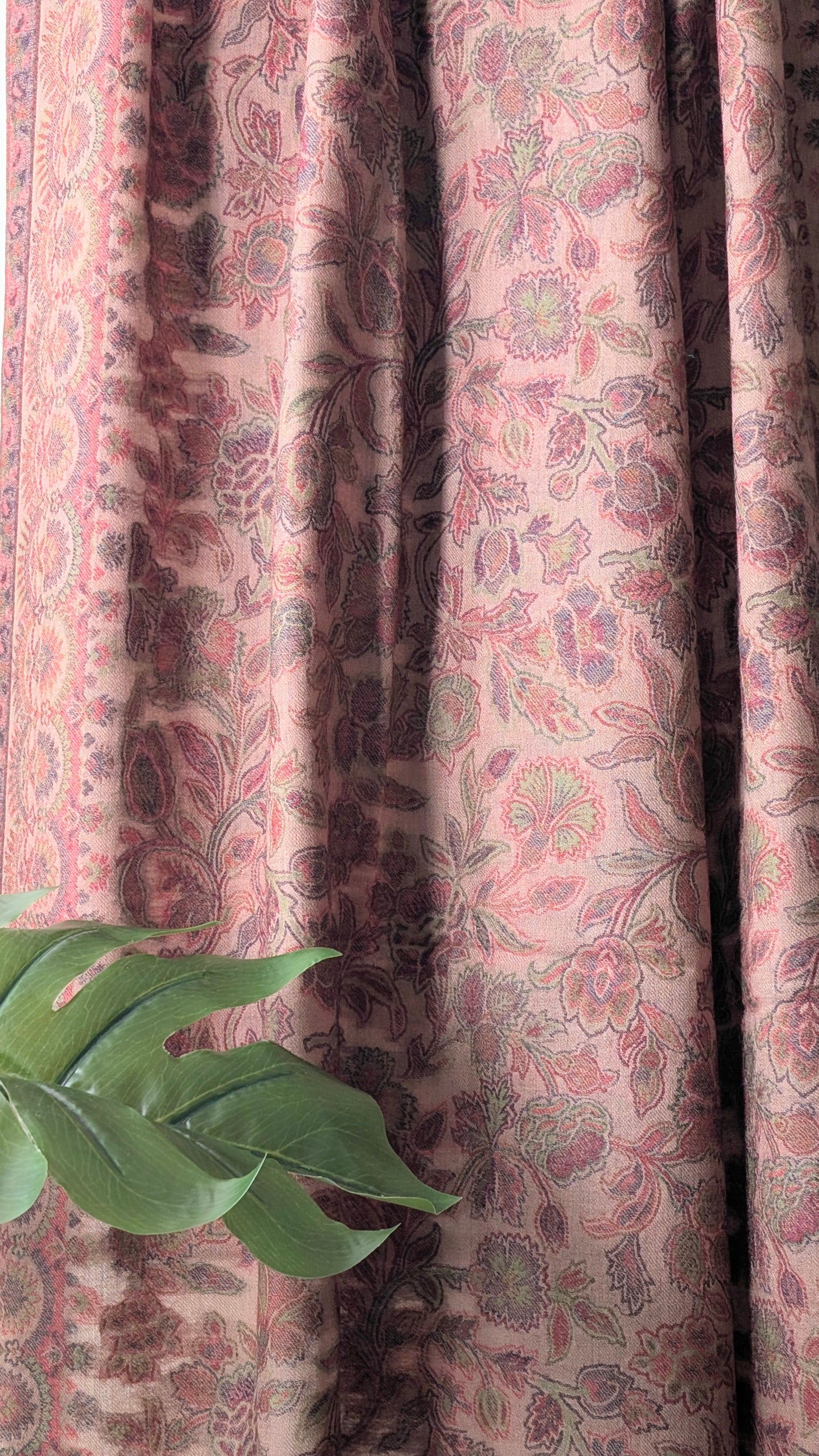 Pure Pashmina Shawl in Earthy Brown