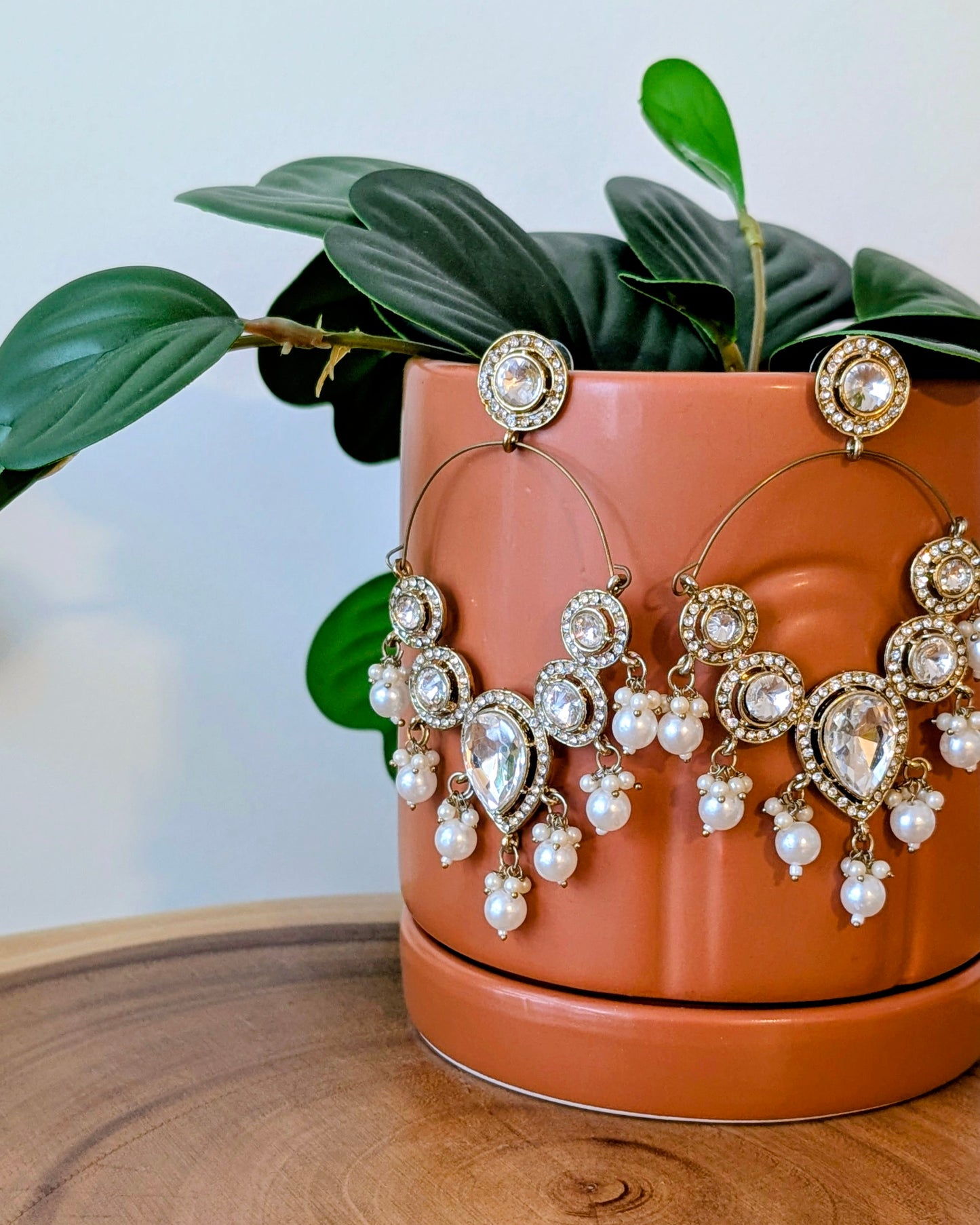 Swati Polki Kundan Chandbali