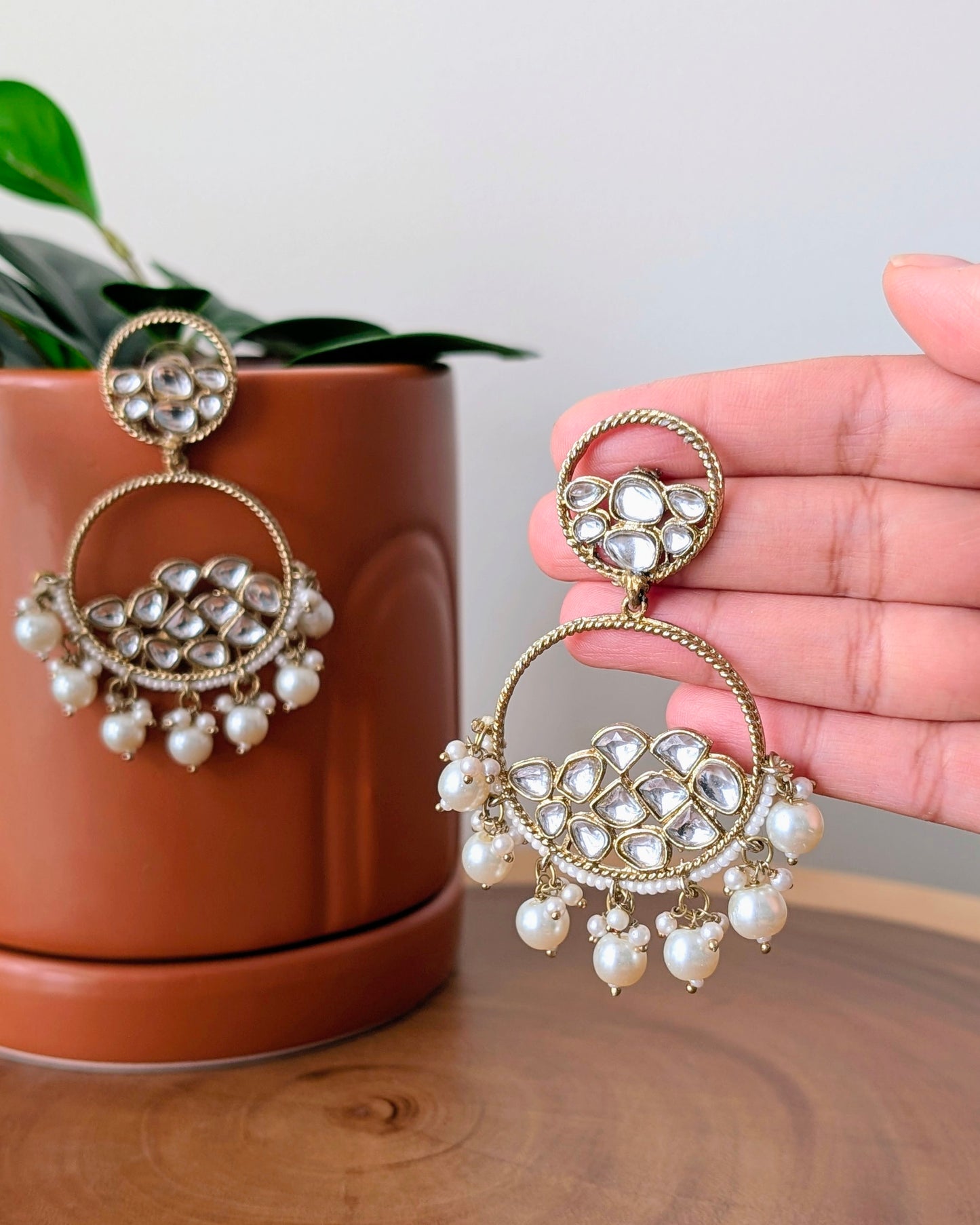 Malika Kundan Chandbali