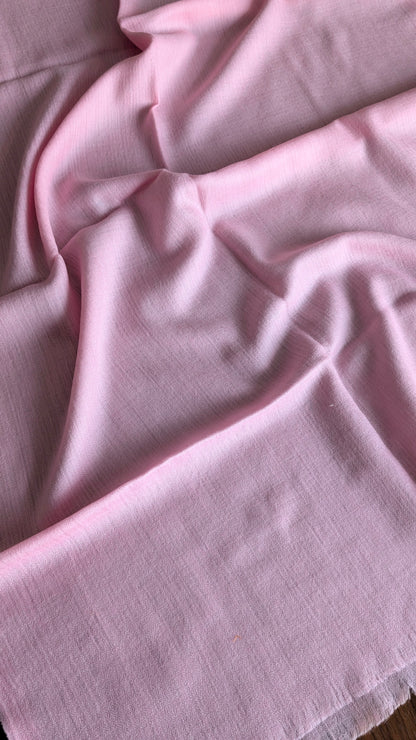 Pure Pashmina Stole - Soft Pink
