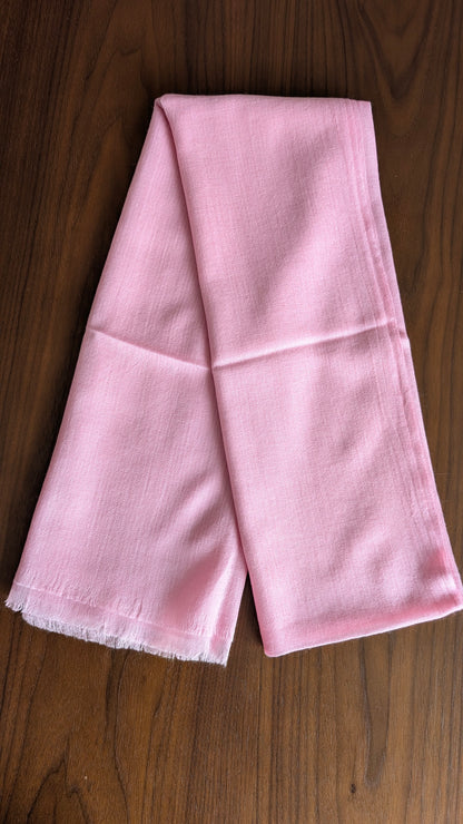Pure Pashmina Stole - Soft Pink