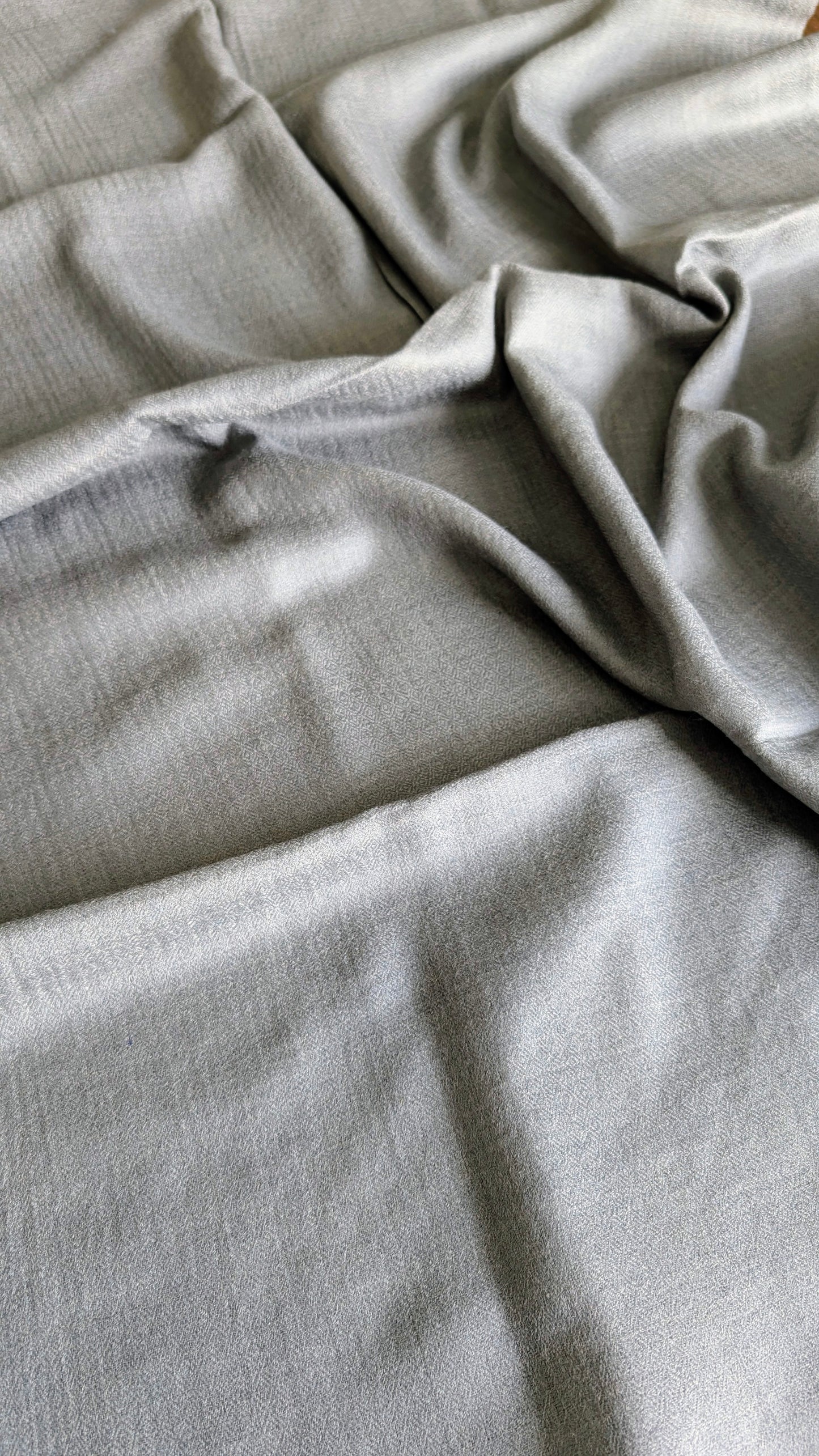 Pure Pashmina Stole - Grey