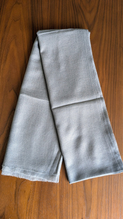Pure Pashmina Stole - Grey