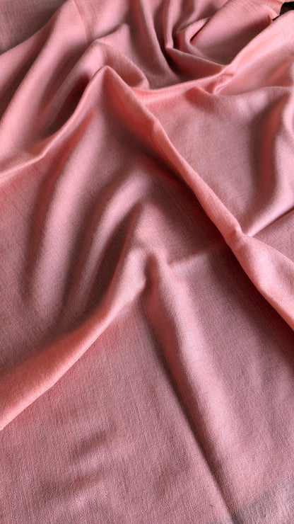 Pure Pashmina Stole - Peach