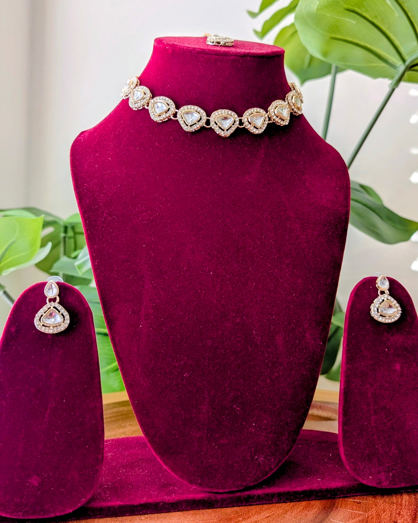 Krutika Polki Choker Necklace