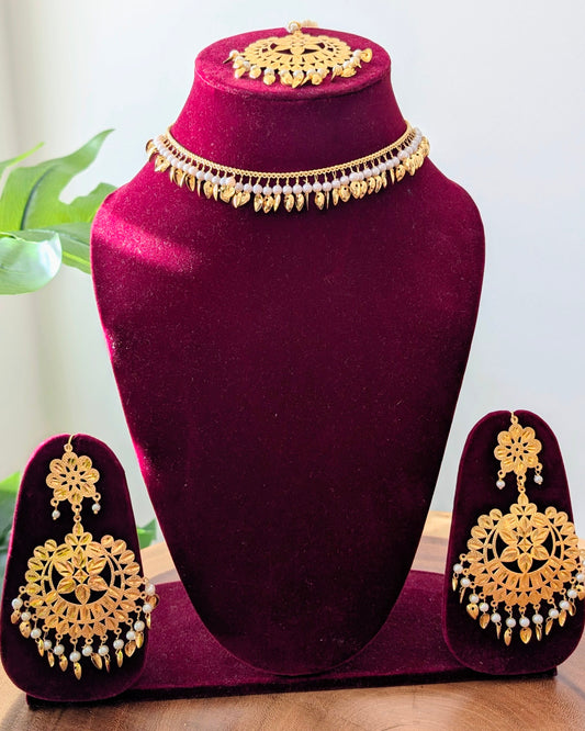 Snehal Jadau Necklace
