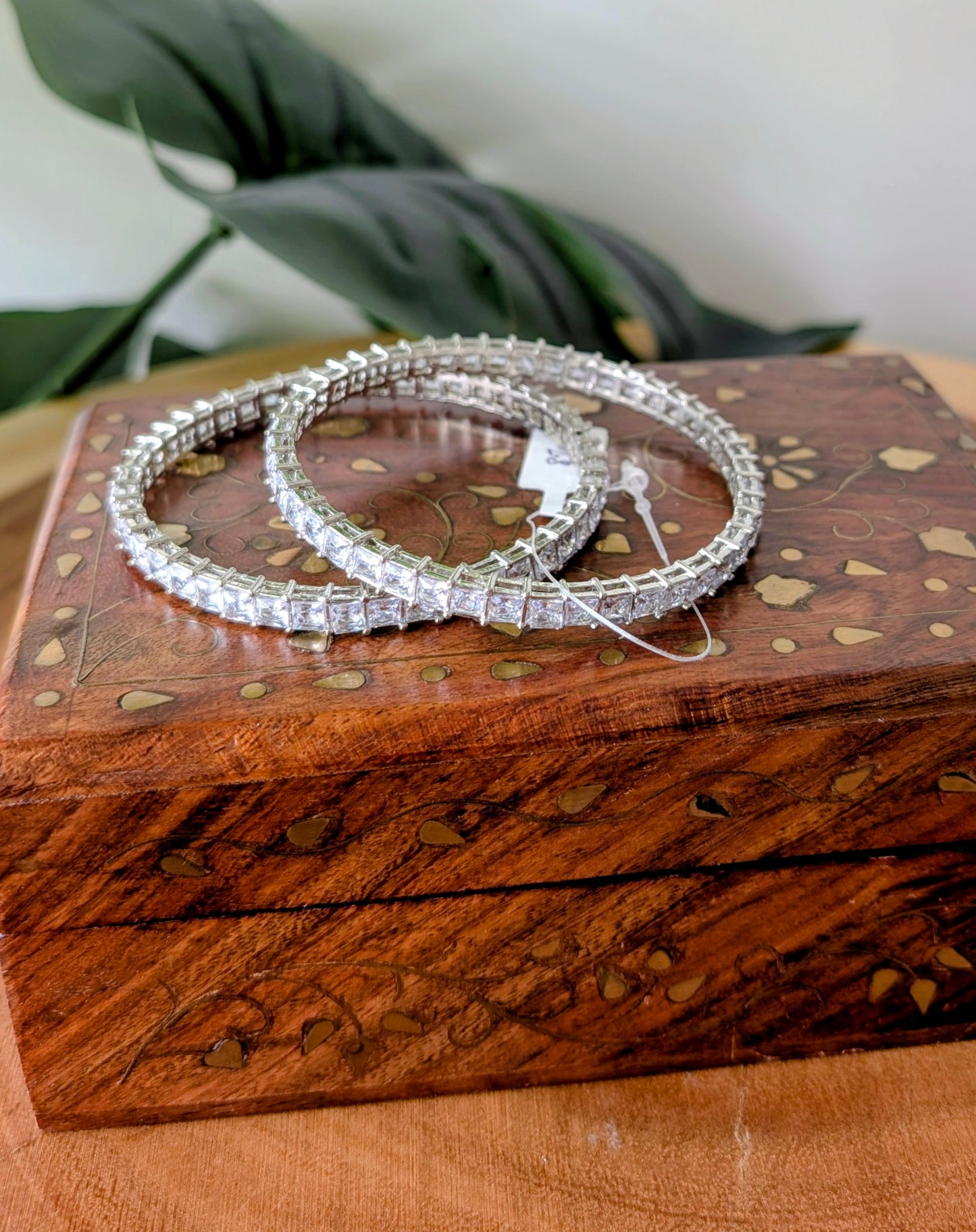 Lightweight Silver AD Bangles