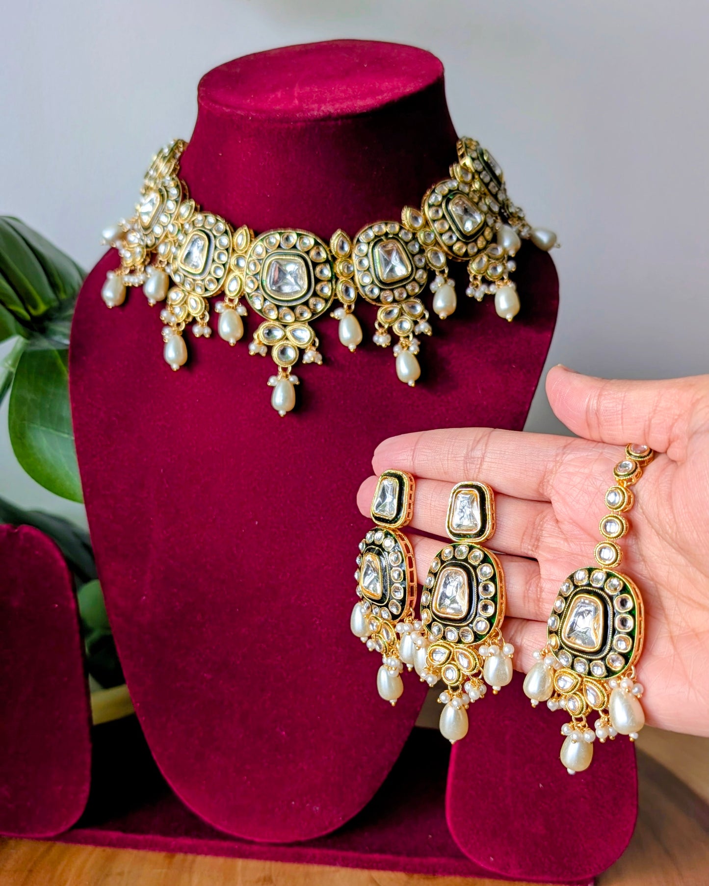 Miriam Premium Kundan Necklace