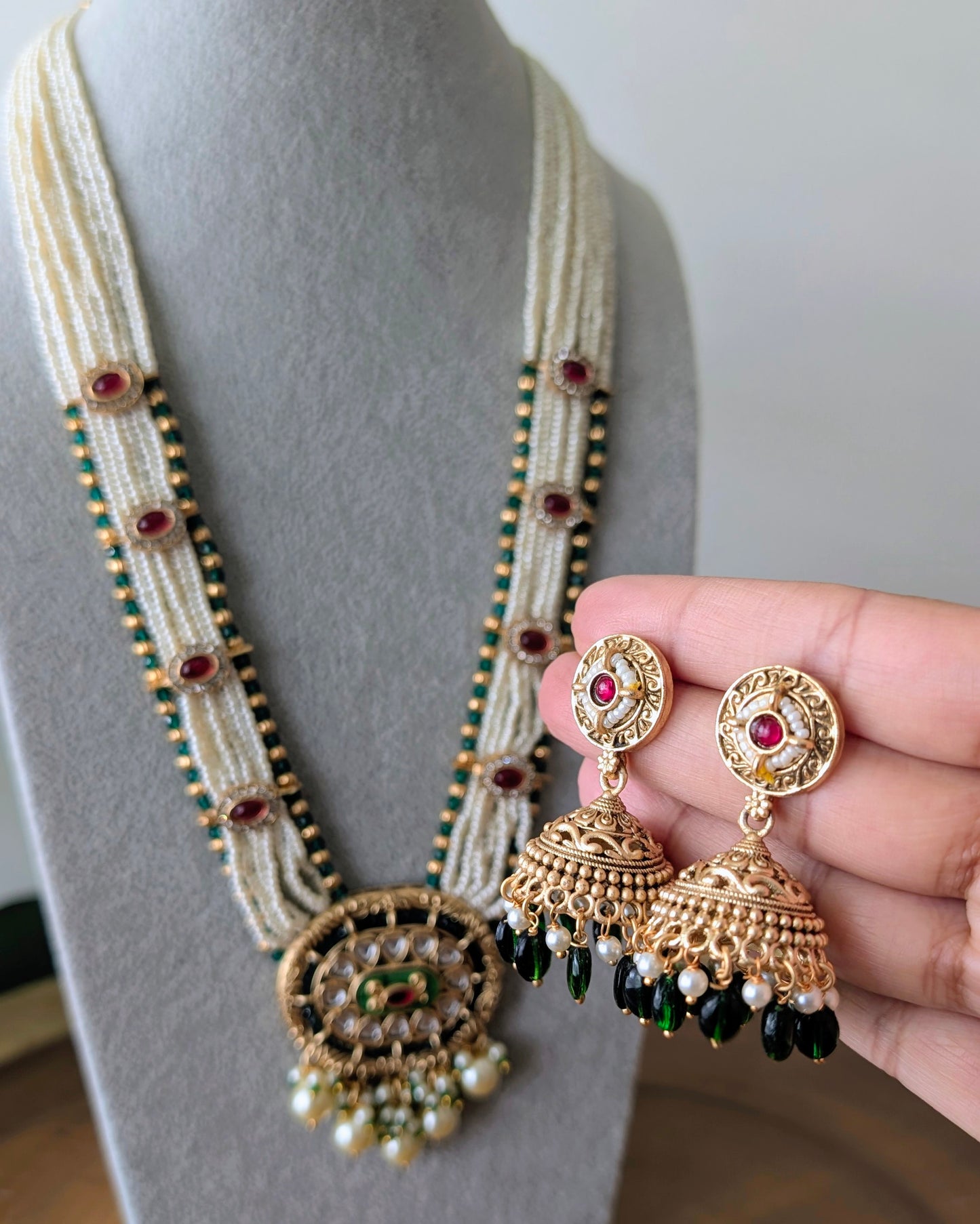 Rachna Long Heritage Necklace