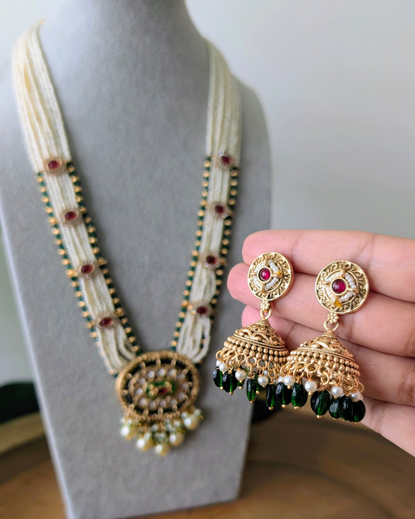 Rachna Long Heritage Necklace