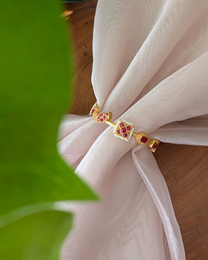 Morni Pearl Bracelet - Ruby