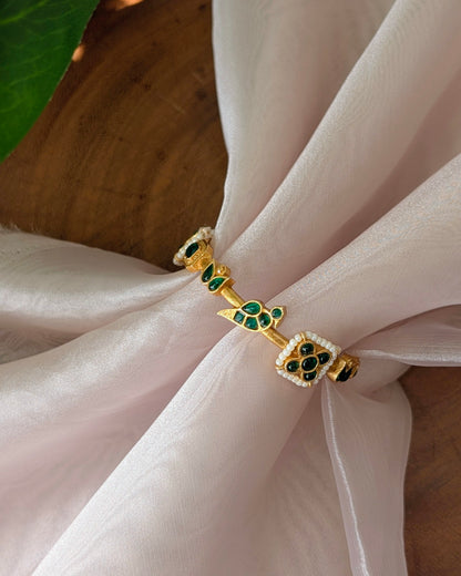 Morni Pearl Bracelet - Green