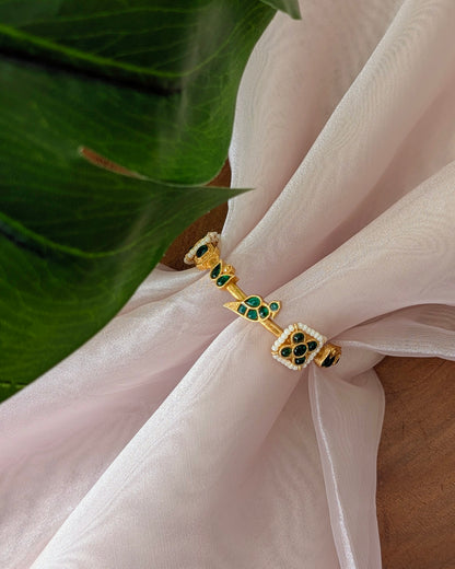 Morni Pearl Bracelet - Green
