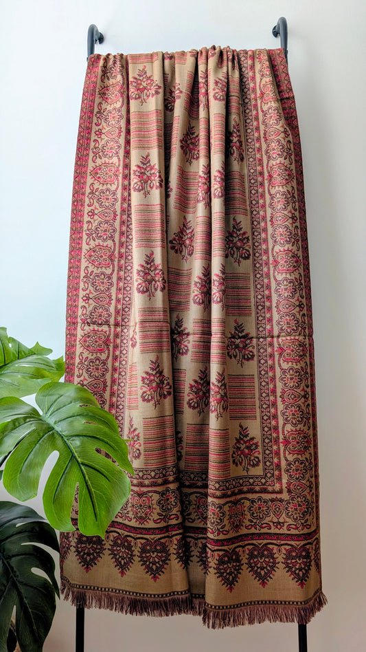 Reversible Woolen Shawl