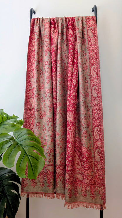 Reversible Woolen Shawl