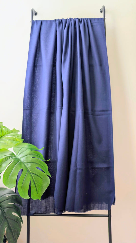Plain Shawl - Blue