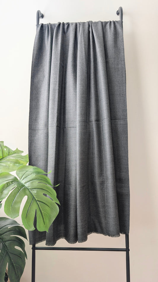 Plain Shawl - Dark Gray