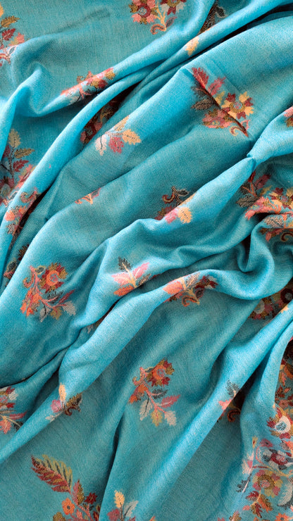 Pure Pashmina Kani Weave Shawl