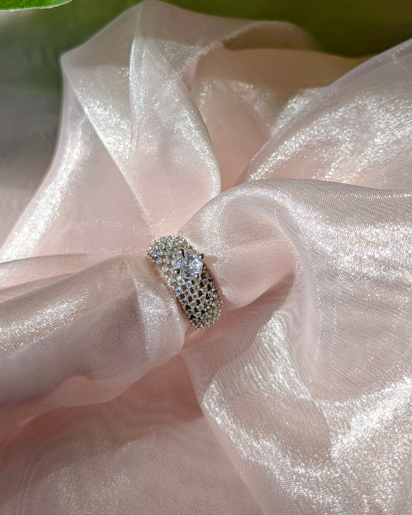 Mona AD Silver Ring