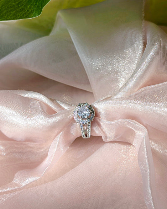AD Silver Ring