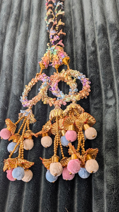 Punjabi Parandi - Pastel Multi