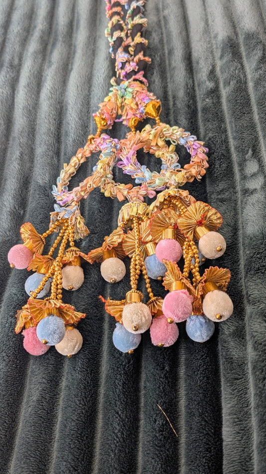 Punjabi Parandi - Pastel Multi