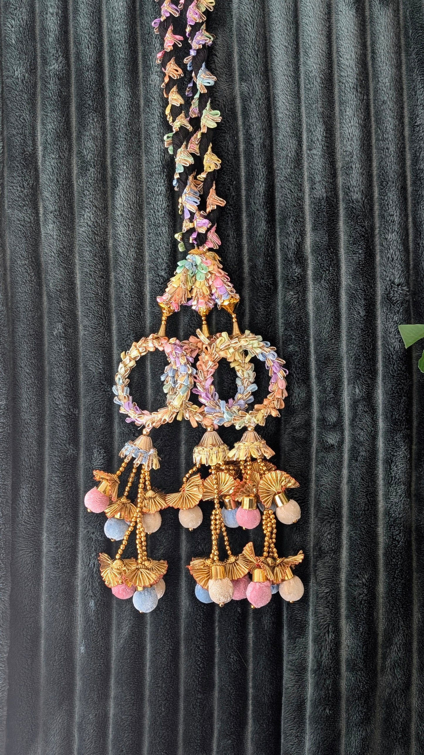 Punjabi Parandi - Pastel Multi