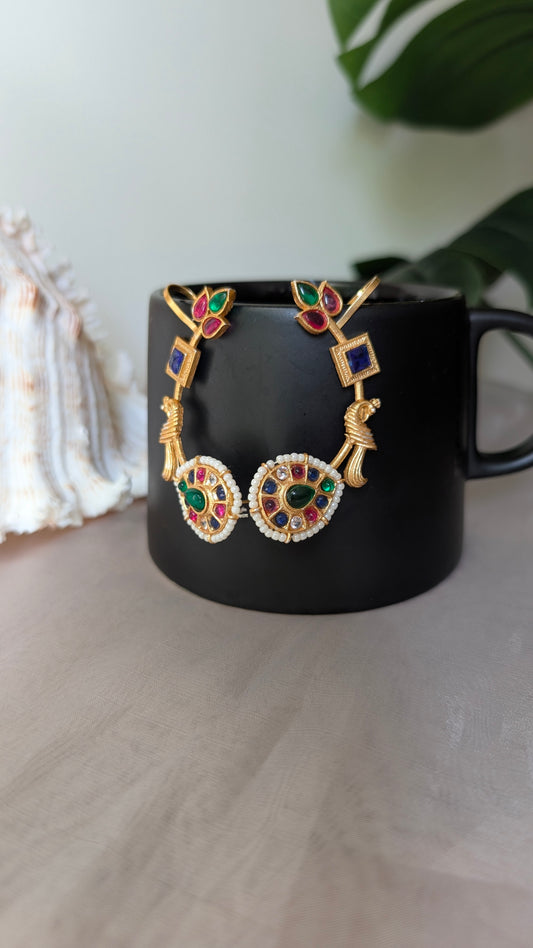 Tia Premium Earcuff Earrings - Multi